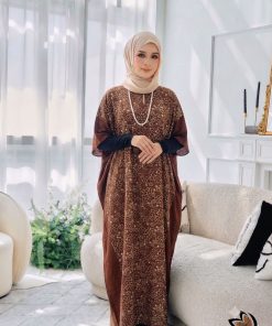 KAFTAN PENDEK DAHLIA CHOCOLATE BROWN D38
