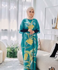 KAFTAN PENDEK FLORAL OPAL TREASURE K13