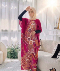 KAFTAN LENGAN PENDEK PEONY A5021