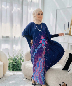 KAFTAN LENGAN PENDEK FLORA A0010