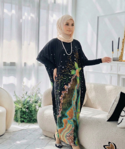 KAFTAN LENGAN PENDEK FLORA A0010