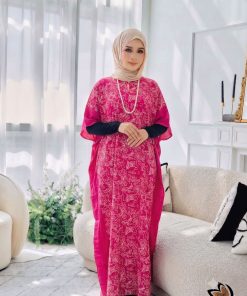 KAFTAN MAHSURI HOT PINK D25