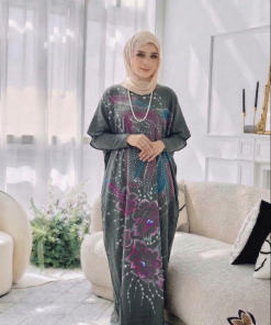 KAFTAN LENGAN PENDEK SEROJA A5019
