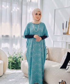 KAFTAN PENDEK RIBBON SEA GREEN A15