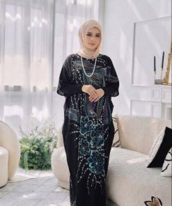 KAFTAN LENGAN PENDEK SEROJA A5019