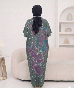 Alternative view of KAFTAN LENGAN PENDEK SEROJA A5019